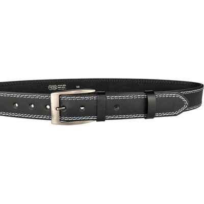 Penny Belts kožený opasek 504-2-B-M-60 černý