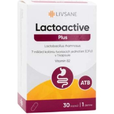 LIVSANE Lactoactive boulardii 30 kapsúl