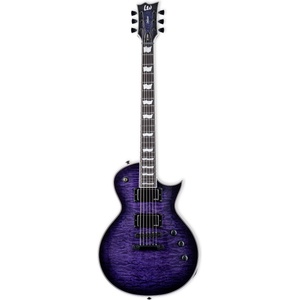 ESP LTD EC-1000 QM See Thru Purple Sunburst