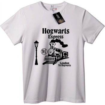 NOONEBRAND Тениска влак Hogwarts Express - 3XL, White