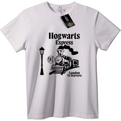 NOONEBRAND Тениска влак Hogwarts Express - 3XL, White