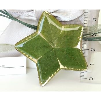 Meganflo Колие позлатена копривка