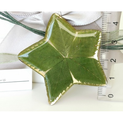 Meganflo Колие позлатена копривка