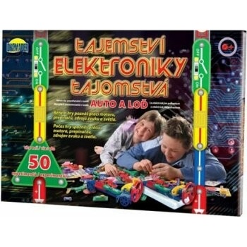 Elektronická stavebnica DROMADER Tajomstvo elektroniky 50 experimentov