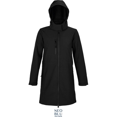 Neoblu 3794 ACHILLE WOMEN / Дамско софтшел палто - тъмно черно M (243794n1102)