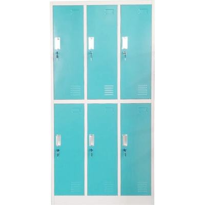 RFG Метален гардероб rfg 4035180055 - сив/тюркоаз (4035180055)