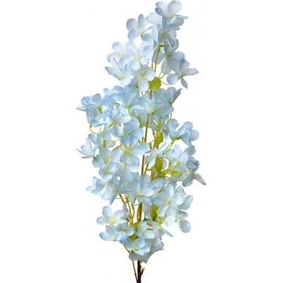 Dekorácia umelá kvetina s modrými kvetmi - 15*8*100 cm - Clayre & Eef
