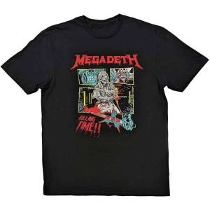Megadeth Killing Time Black M Риза (MEGATS25MB02)