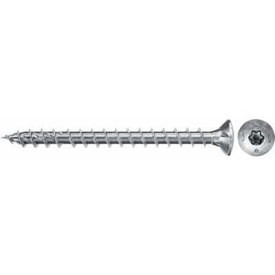 Fischer Vrut do dřevotřísky Power-Fast II 4,5x45 se zapuštěnou hlavou (50 kusů, plný závit, pozinkovaný)