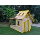 Marimex Dětský dřevěný domeček s pískovištěm Flinky
