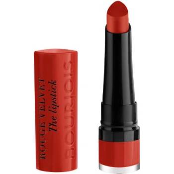 Bourjois Rouge Velvet The Lipstick матиращо червило 2.4 g нюанс 21 Grande Roux