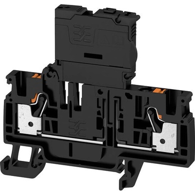 Weidmüller AFS 4 2C BK Svorka pojistky, PUSH IN, 4 mm2, 250 V, 6.3 A, Černá