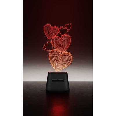 Cellularline Bluetooth колонка Led Lights, Сърца