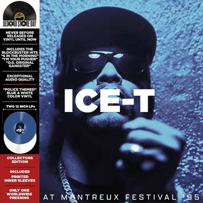 Ice-T - Live At Montreux Festival '95 (Blue, White Coloured) (2 LP) (3700477837914)