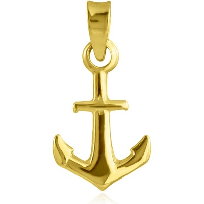 Gemmax Zlatý přívěsek Kotva GUPYN 86311