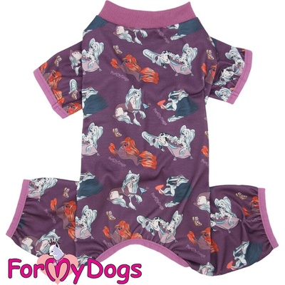 FOR MY DOGS Pyžamový overal CHCRDOG LILAC