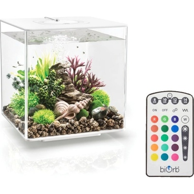 Biorb Cube akvárium MCR bílé 30 l