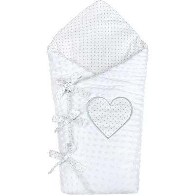 NEW BABY Zavinovačka SWADDLING BLANKET biela