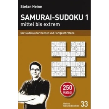 Samurai-Sudoku 1 mittel bis extrem. Tl. 1