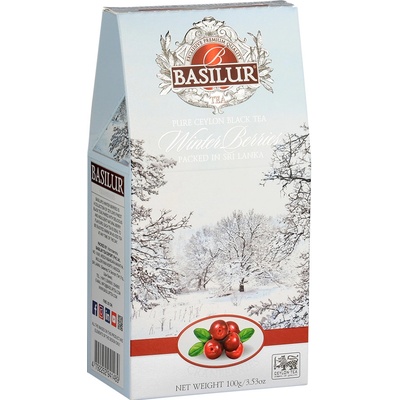 Basilur Winter Berries Cranberries papír 100 g