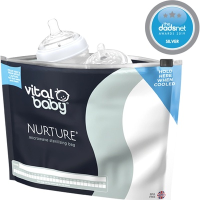 Vital Baby Пликчета За Мировълнова Стерилизация Vital Baby
