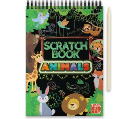 Scratch Book - Animals