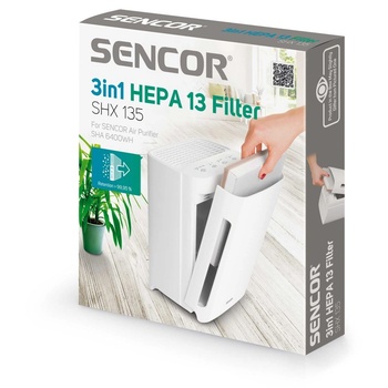 Sencor Филтър, Sencor, За устройство SHA 6400WH, Бял (SHX 135) (SHX 135)