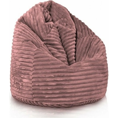 TiaHome Sedací pytel Bag Sako XL stripe - ružová