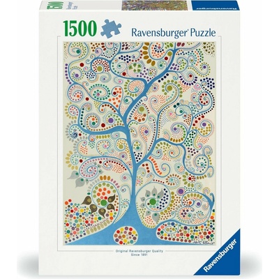 RAVENSBURGER Modrý strom 1500 dielov