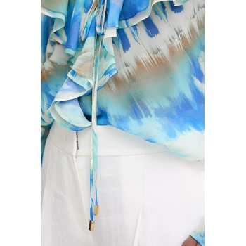 Marciano by Guess блуза с волани дамска ADELA (G6GH04.W1795)