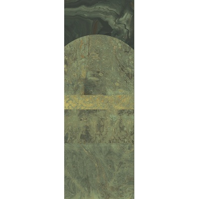 Khroma by Masureel DG3ALI1034 Zelená vliesová fototapeta Mramor, Wall Designs III rozměry 1,06 x 3 m