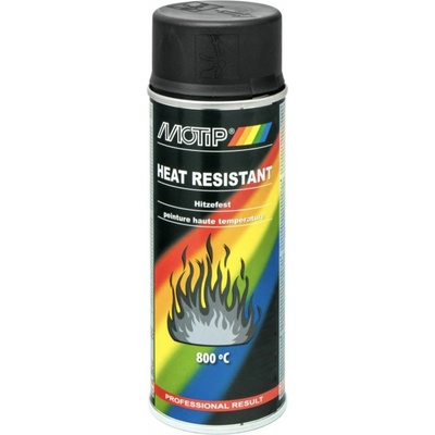 Motip žáruvzdorný sprej černý 400 ml
