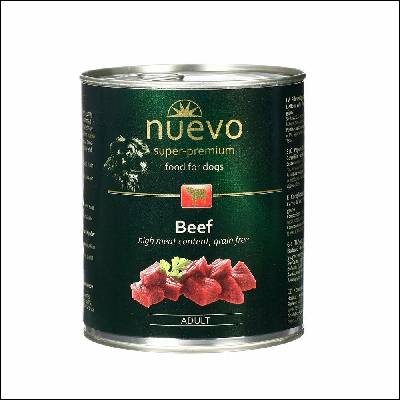 Nuevo Dog Adult Beef 800 g