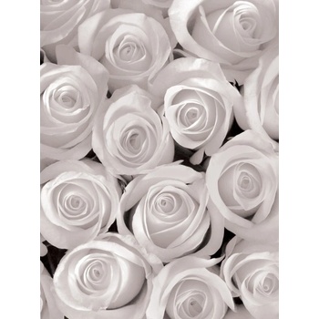 Фототапет Бели рози 3d