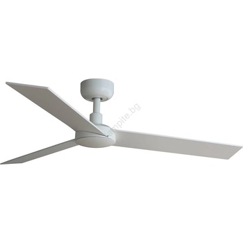 Faro Barcelona Faro 34295wt - Вентилатор за таван rudder s бял Ø 106 см wt + дистанционно управление (fa34295wt)
