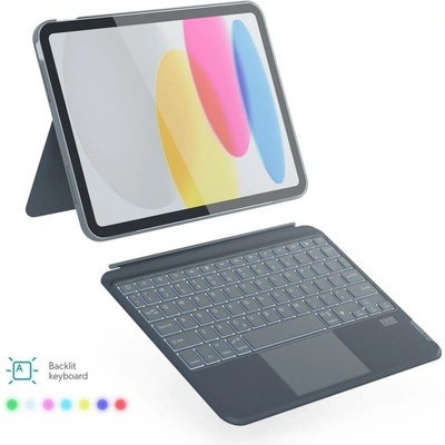 Epico podsvícená klávesnice s pouzdrem iPad 11 M4 CZ 90311101300001 šedá