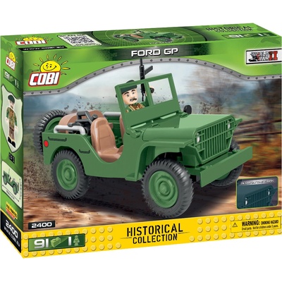 Cobi 2400 Small Army II WW terénní automobil Ford GP, 91 k, 1 f