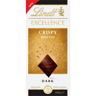 Lindt EXCELLENCE Dark Crispy Biscuit 100 g