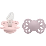 BIBS Infinity Anatomical Size 2: 6+ months биберон Blossom / Dusky Lilac 2 бр
