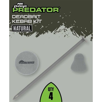 Fox Rage Predator Deadbait Kebab Kits Natural