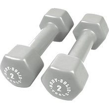 Body Solid Vinyl Dumbbells 2 x 2kg