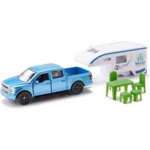 SIKU - Комплект - Къмпинг в дивата природа с Пикап Ford F150 (1693)
