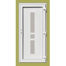 Soft Megan Vchodové dveře biele 88x198 cm pravé