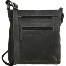 Kožená crossbody kabelka „Anne“ Čierna