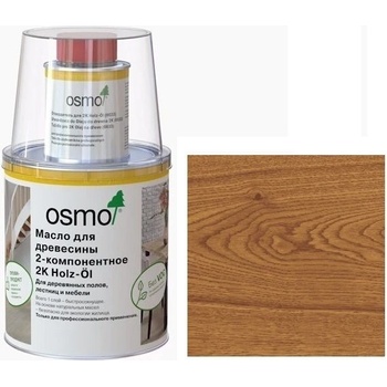 Osmo 2K Wood Oil 6116 Череша - двукомпонентно масло за дървесина 1л (2929)