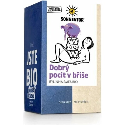 Sonnentor pro dobrý pocit v břiše bio 27 g balení 6 ks
