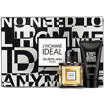 Guerlain L´Homme Ideal Подаръчен комплект, Тоалетна вода 100ml + Душ гел 75ml, мъже