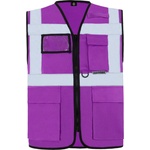Korntex hi-vis kxmf berlin / Светлоотразителна многофункционална жилетка - лилава xxl (76kxmf09205)