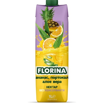 Image 1 of FLORINA 1Л. АЛОЕ+АНАНАС+ПОРТОКАЛ 50% ФЛОРИНА