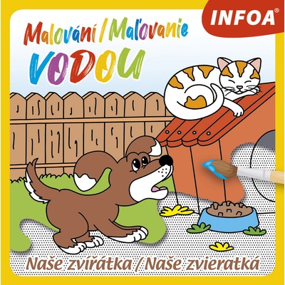 Malování vodou Naše zvířátka Naše zvieratká